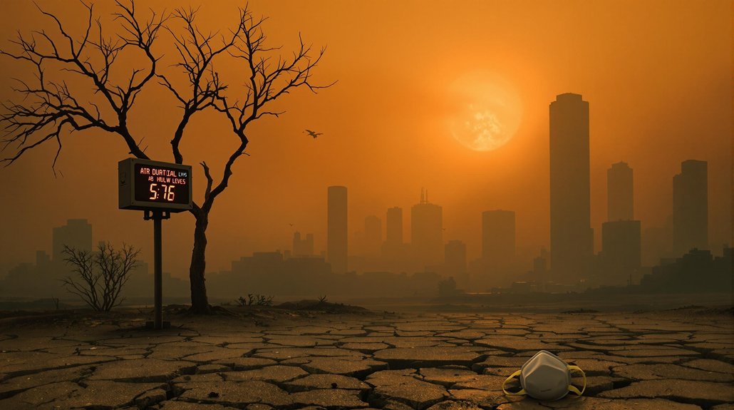 climate crisis smoke warning