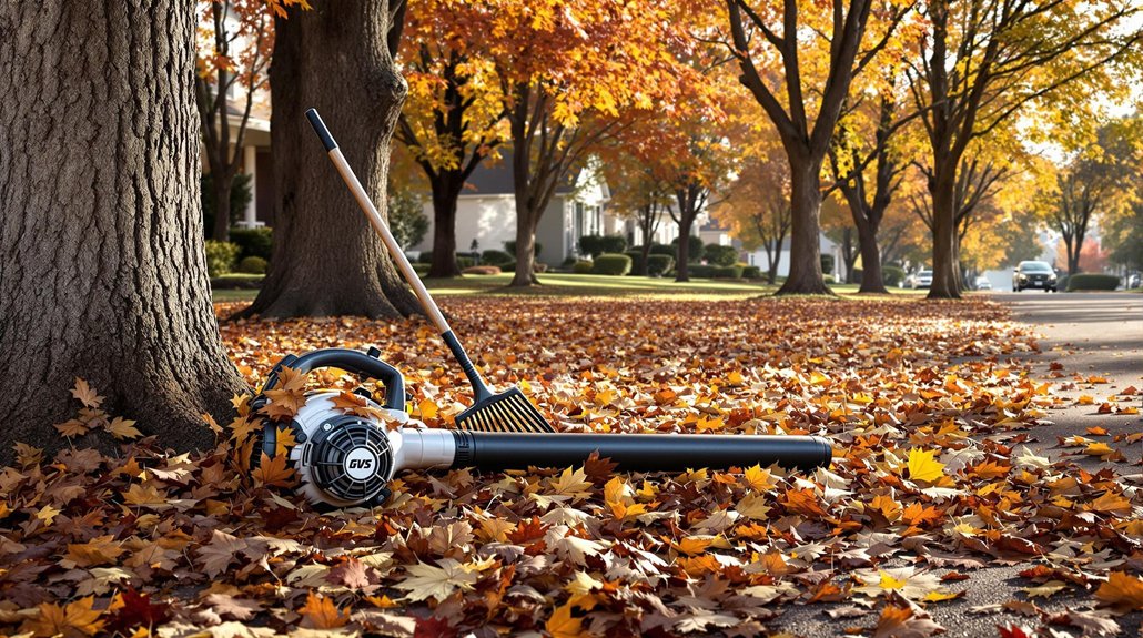 gas leaf blowers banned