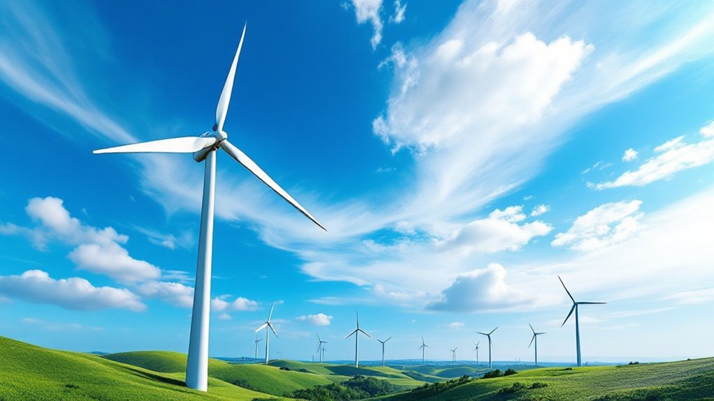 horizontal wind turbine mechanics