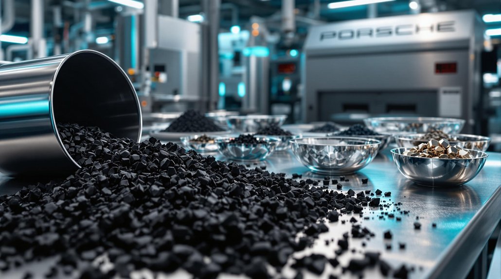 porsche recycles ev batteries