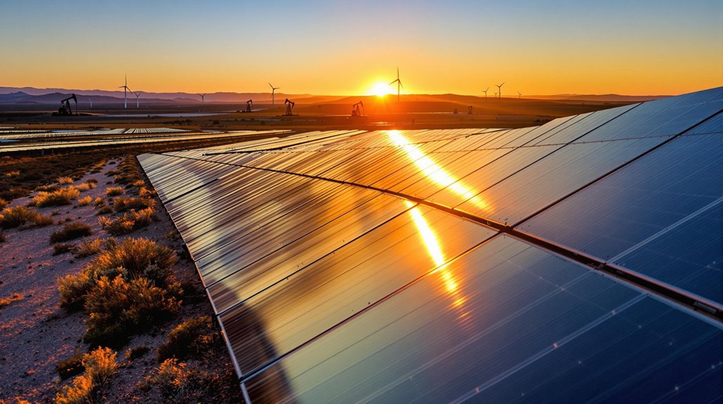 solar projects vs fossil fuels