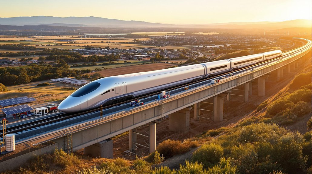 california s carbon reducing bullet train