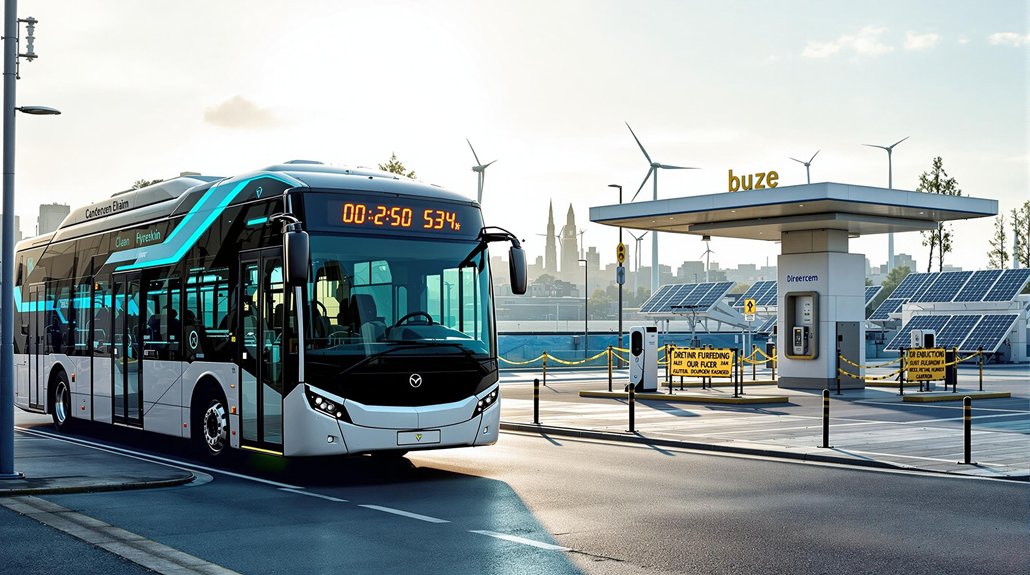 electric buses outperform hydrogen