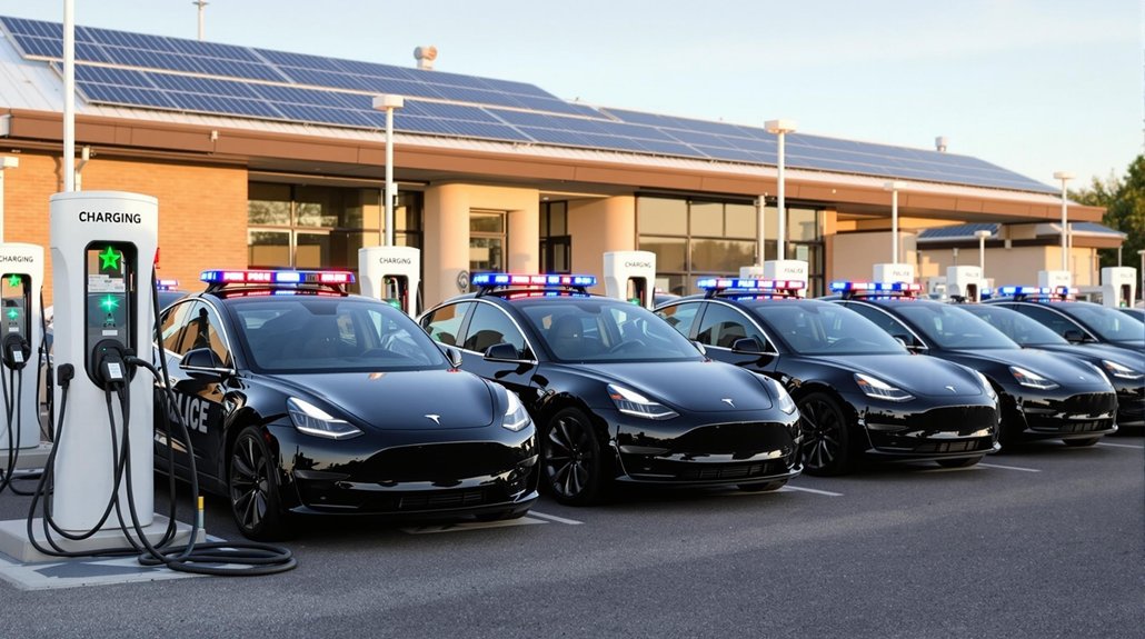 electric police fleet savings