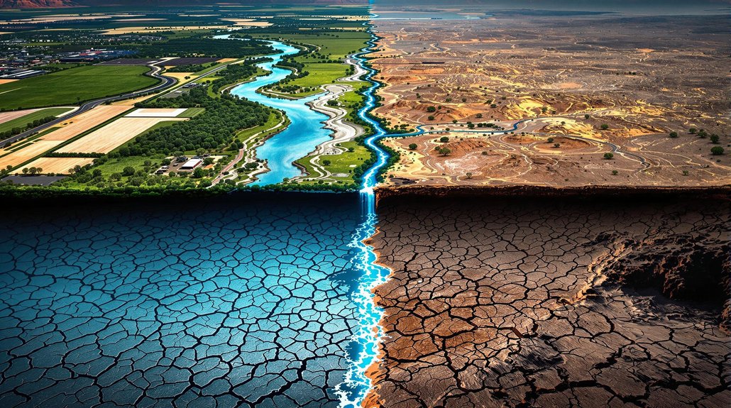 groundwater gains challenged climate
