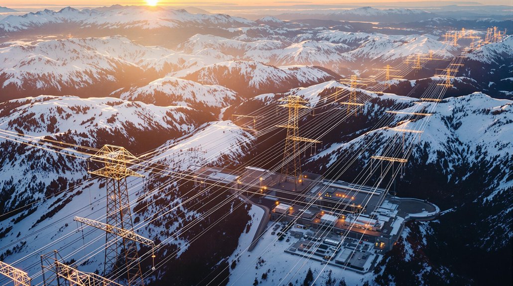 northern electricity flows south