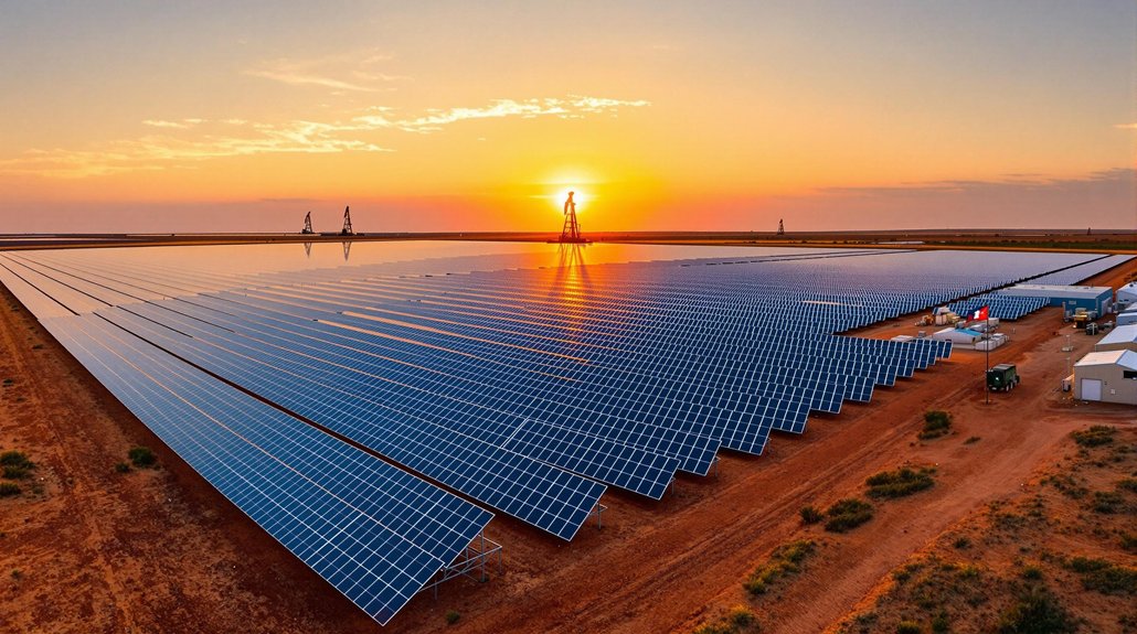 solar manufacturing over oil legacy