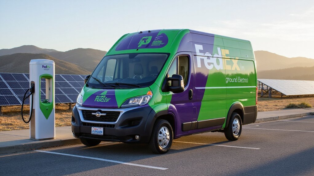 all electric fedex fleet launch