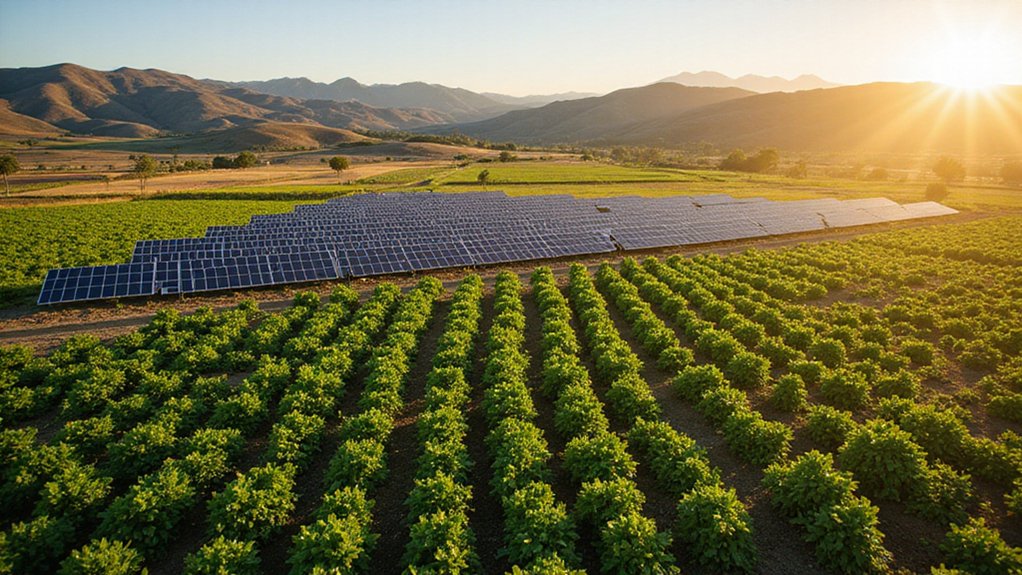 crops and solar coexist
