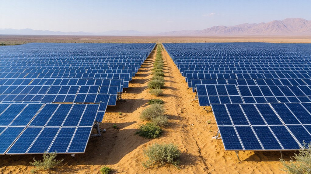 desert solar farm revitalization