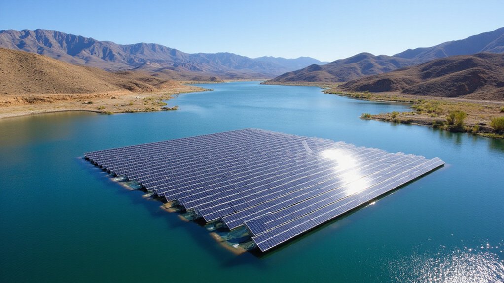 floating solar energy canals
