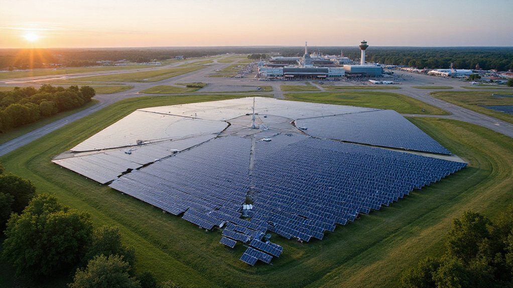 pittsburgh airport solar project