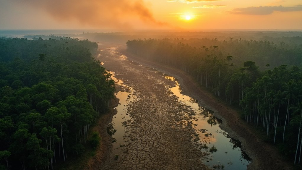 rainforest drying crisis revealed