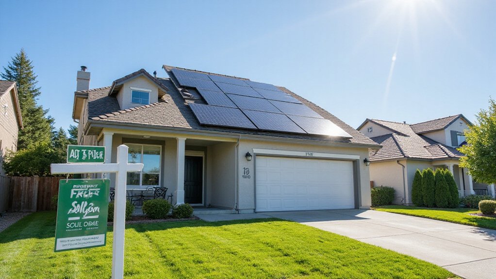 solar panels increase value