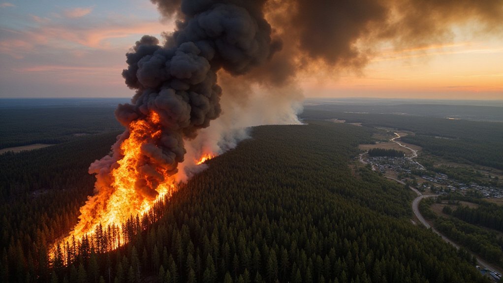 wildfire emergency in manitoba