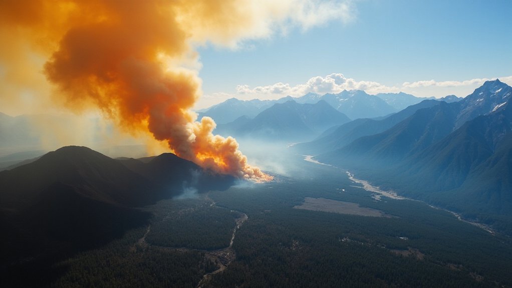 wildfires causing unexpected cooling