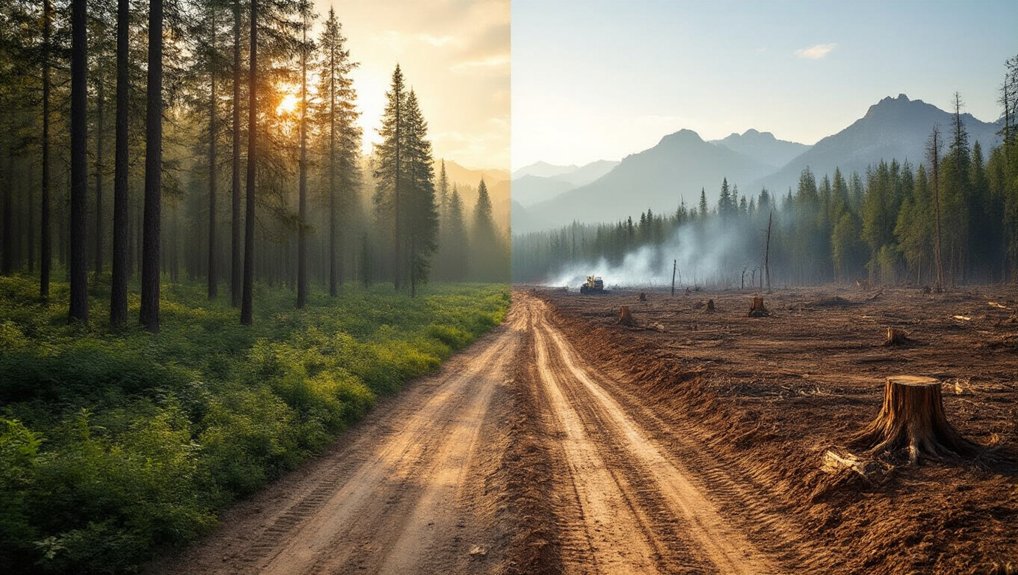 forest roads ecological concerns