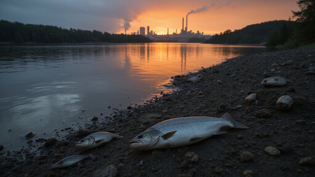 increased mercury in rivers