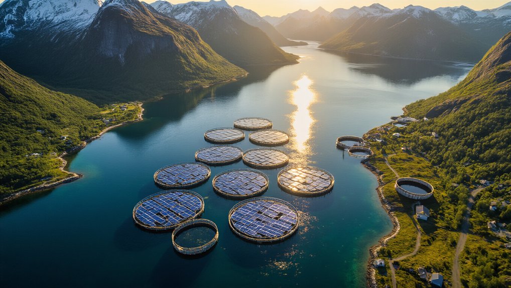 northernmost floating solar farms