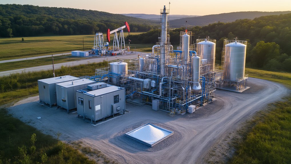 oilfield water plant lithium production