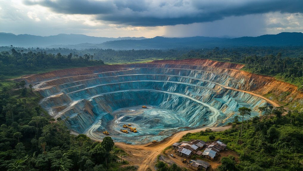peace deal and mining grab