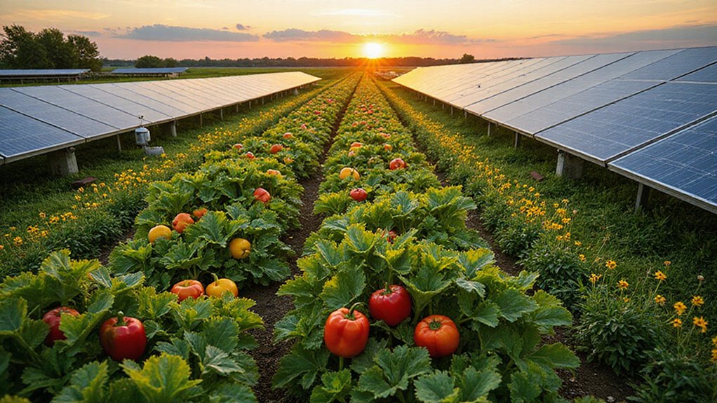 successful solar crop integration