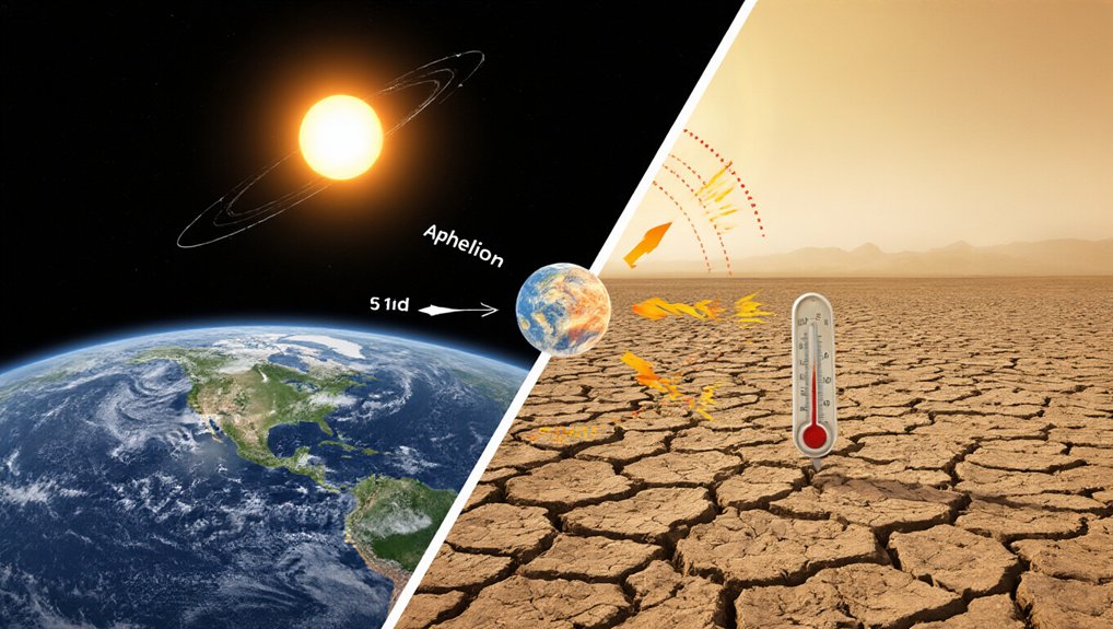 sun s distance summer heat