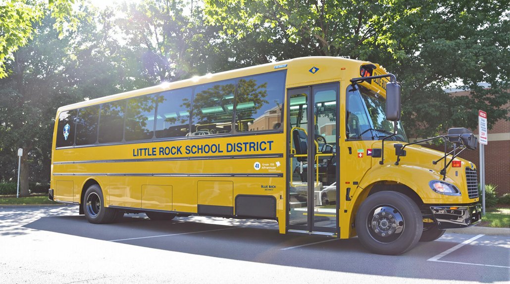 little rock zero emission buses