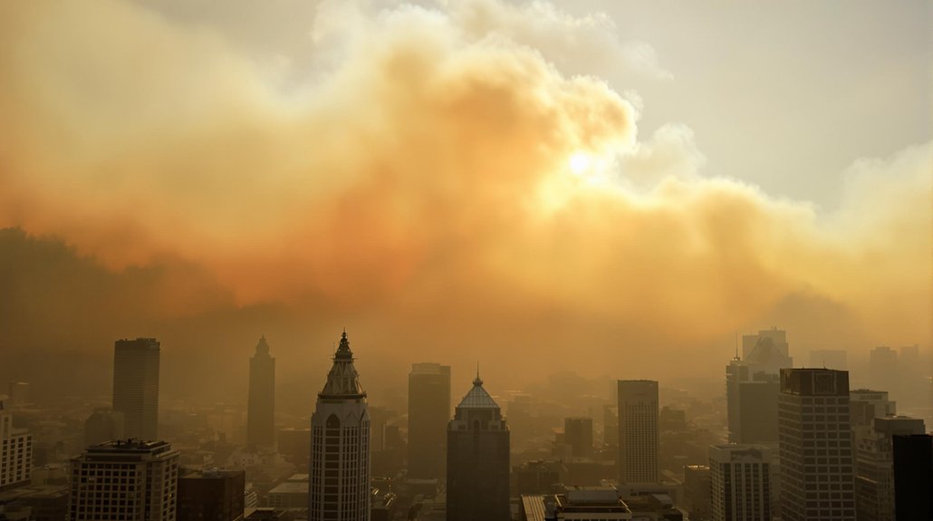 wildfire smoke affects air quality