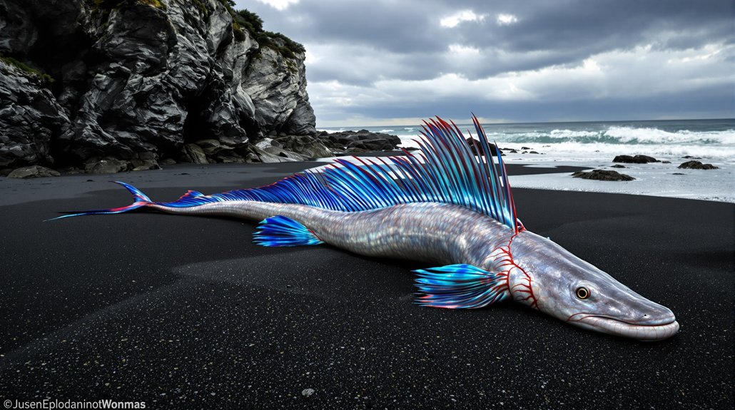 oarfish sightings in tasmania