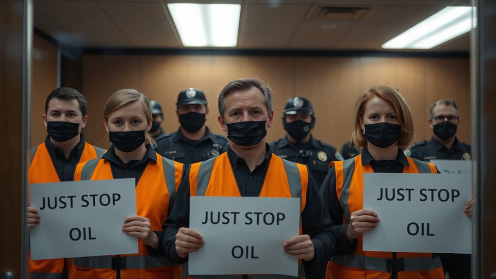 protesters convicted evidence blocked