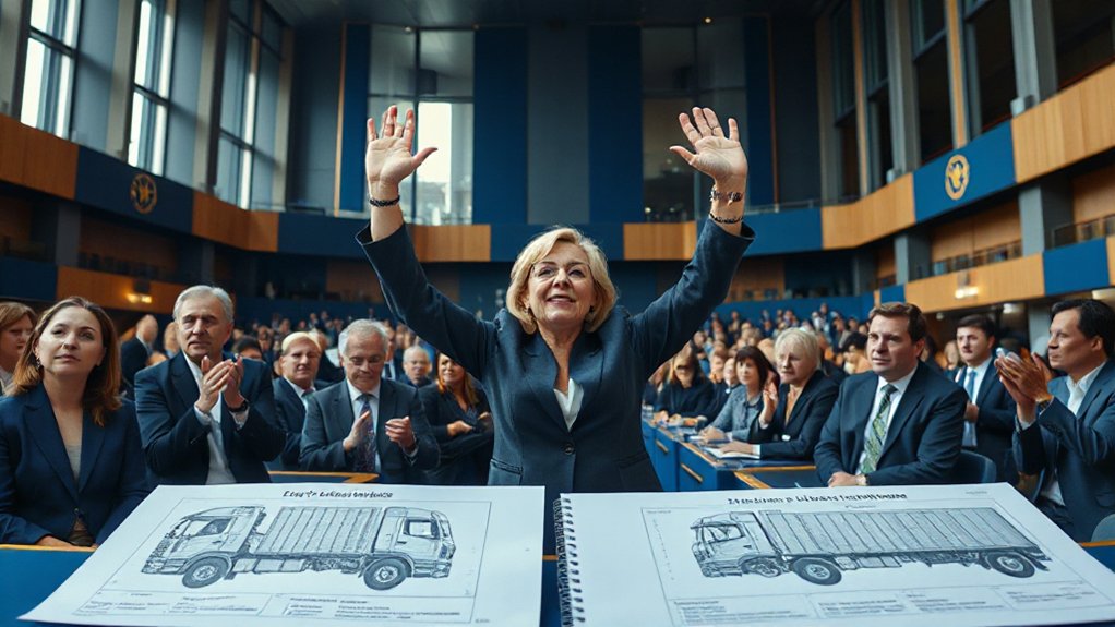 eu zero emission truck regulations resolved