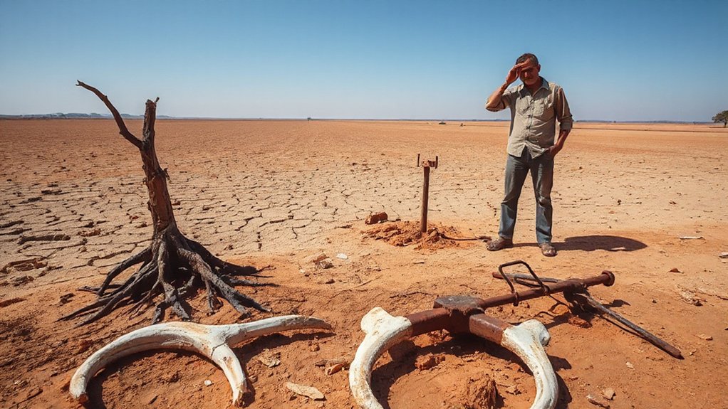 farmland turns deadly drought