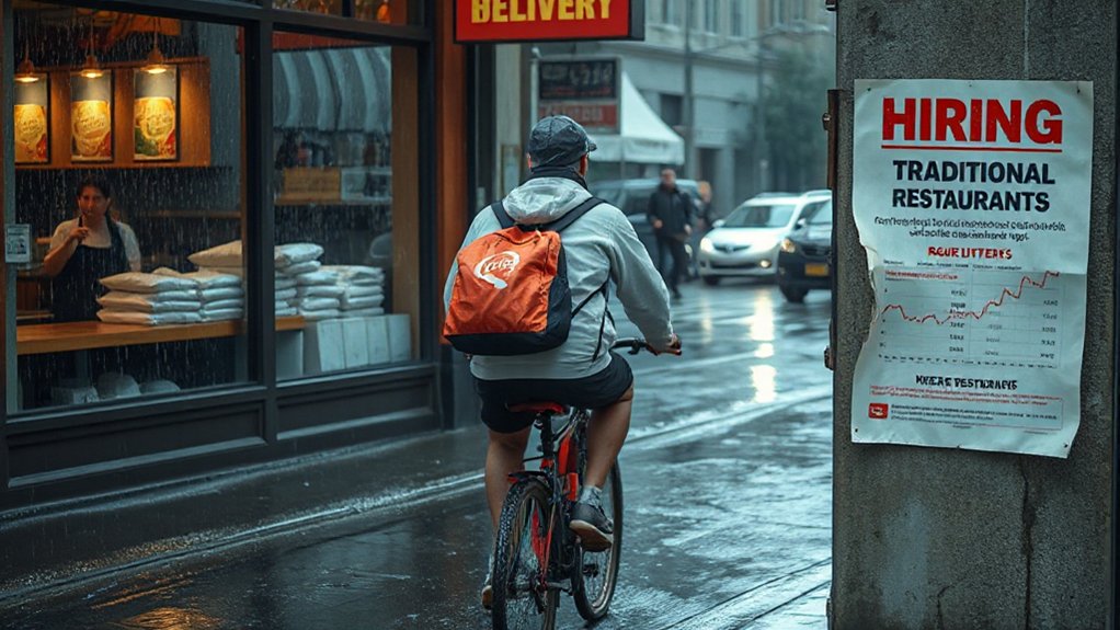 food delivery market struggles