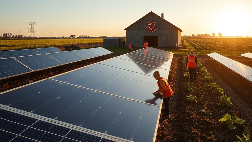 solar panels support mission