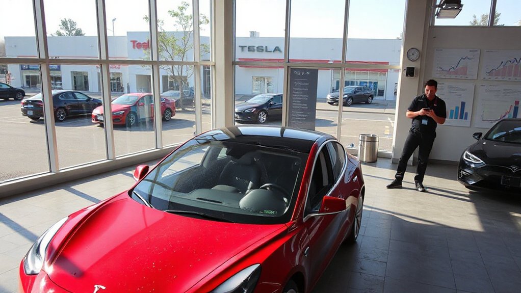 tesla sales decline projected