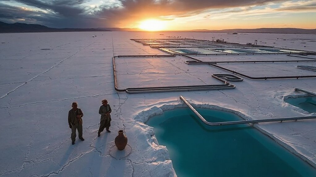 lithium mining depletes water
