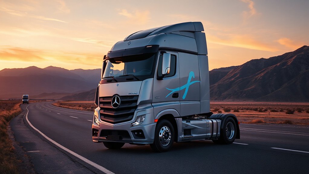 hydrogen powered long haul trucking
